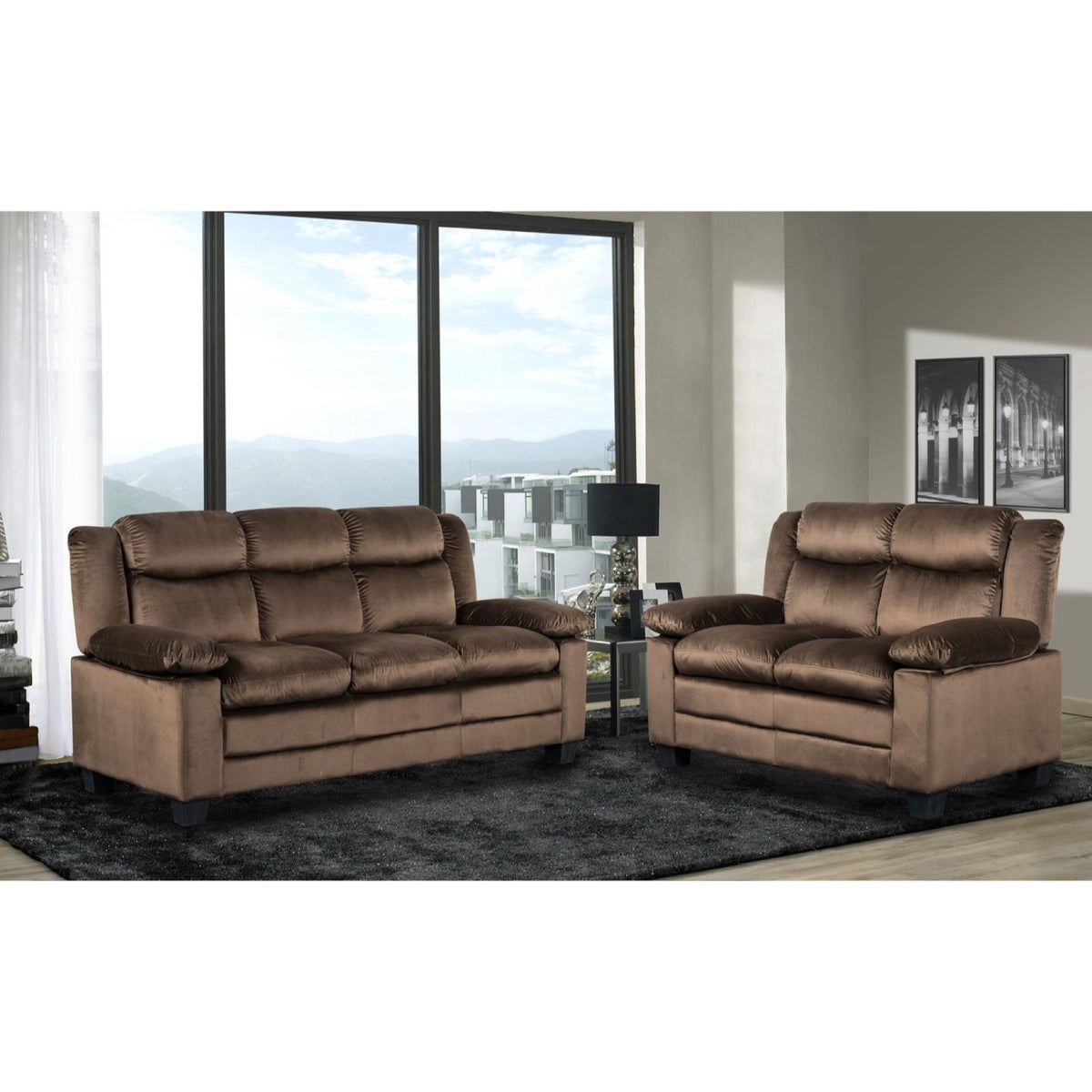 Juego de Sala Sofa & Love Seat